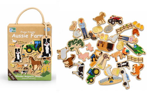 Koala Dream Fridge Friends Magnetic Aussie Farm 35pc