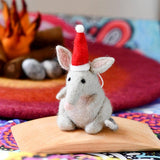 Tara Treasures Felt Bilby Christmas Ornament