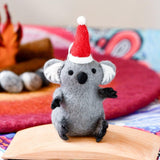 Tara Treasures Felt Koala Christmas Ornament