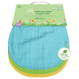 Green Sprouts Muslin Burp Cloths 3pk