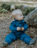 Grubbybub Puddle Suit - Navy Blue