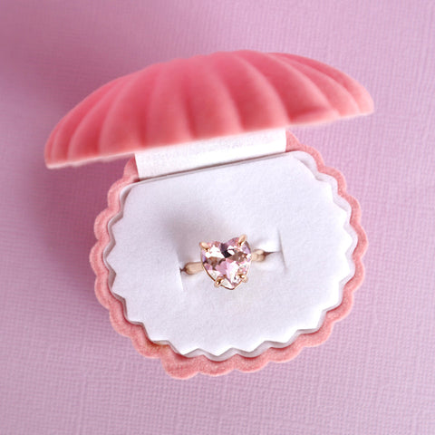 Lauren Hinkley Ring - Crystal Heart