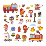 Janod Magnetic Stories Firefighters