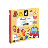 Janod Magnetic Stories Firefighters