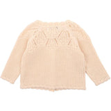 Bebe Double Cream Knitted Cardigan - Size 0