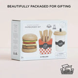 Le Toy Van Wooden Gourmet Hamburger Set