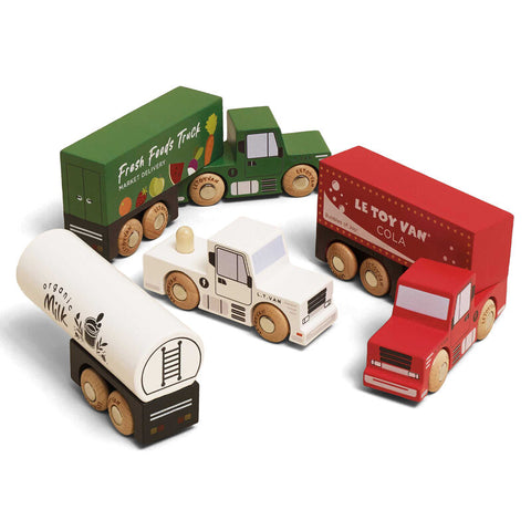Le Toy Van Wooden Toy Trucks