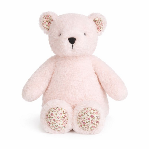 Lily & George Flopsy Bear - Floral Sweet Pink