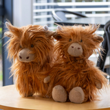 Lily & George Mac the Hyland Cow