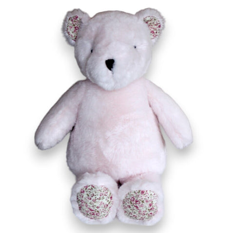 Lily & George Flopsy Bear - Floral Sweet Pink