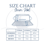 Little E & Co Reversible Swim Hat (Assorted Sizes & Colours)