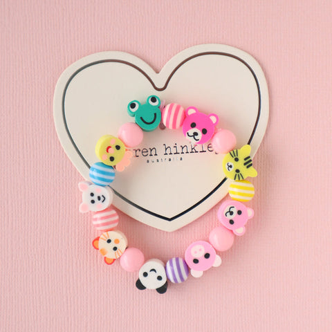 Lauren Hinkley Elastic Bracelet - Furry Friends