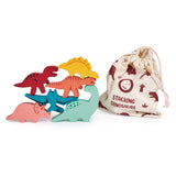 Mentari Happy Stacking Dinosaurs Set & Bag