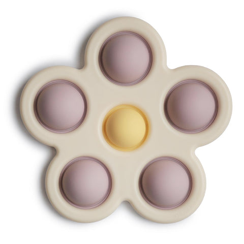 Mushie Flower Press Toy (Assorted Colours)