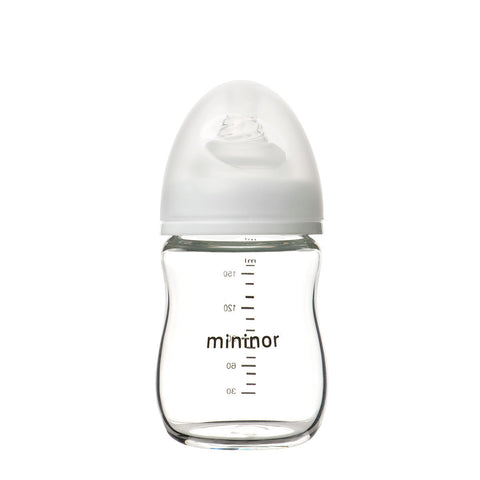 Mininor Baby Bottle - Glass 160ml 0m+