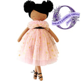 Alimrose Halle Ballerina Doll 48cm Light Brown