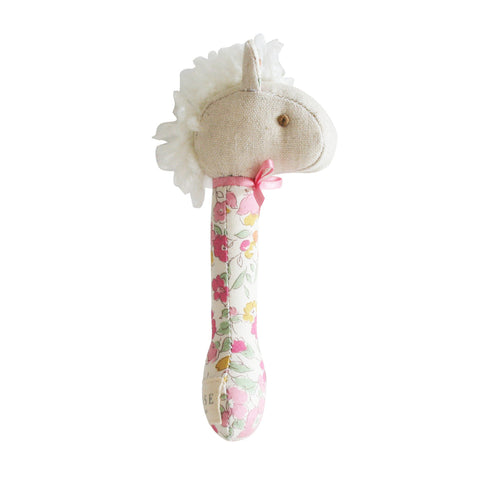 Alimrose Rose Garden Horse Stick Rattle