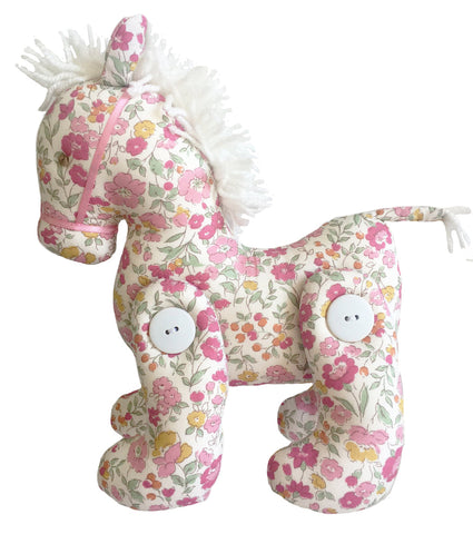 Alimrose Jointed Pony 22cm Rose Garden