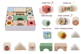 Kaper Kidz Wooden Spring Insect Activity Blocks 14pc