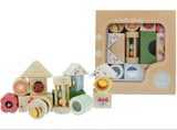 Kaper Kidz Wooden Spring Insect Activity Blocks 14pc