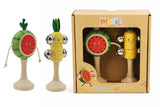 Kaper Kidz Wooden Fruit Musical Set