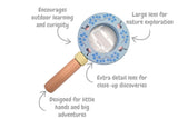 Kaper Kidz Aussie Backyard Magnifying Glass