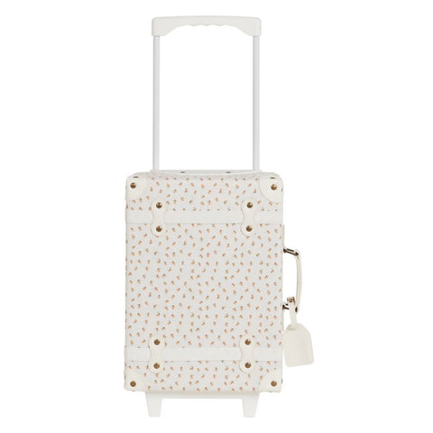 Olli Ella Leafed Mushroom See-Ya Suitcase