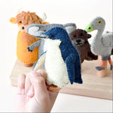 Tara Treasures Finger Puppets - Australian Phillip Island Animals (5pc)
