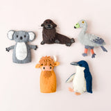 Tara Treasures Finger Puppets - Australian Phillip Island Animals (5pc)