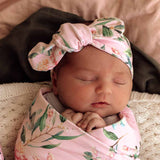 Snuggle Hunny Topknot Bow Headband 0-4 Years (Assorted Patterns)