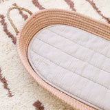 Olli Ella Reva Rose Changing Basket with Liner