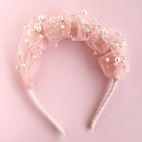 Lauren Hinkley Headband - Ava Ballerina Pearl