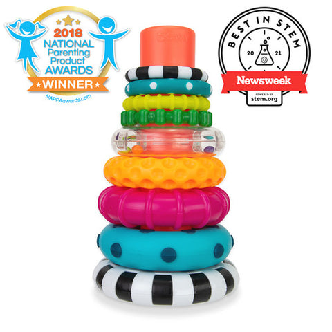 Sassy Stacks of Circles Ring Stacker