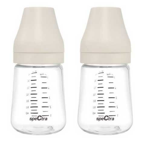 Spectra Wide Neck Milk Storage Bottles 160ml - 2 Pack