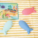 Janod Sea Life Bath Book Play Set