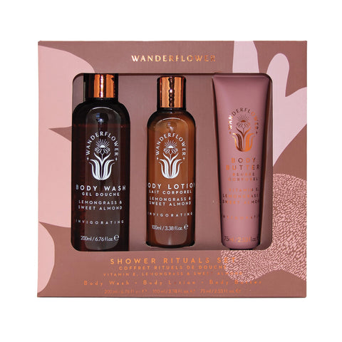 Wanderflower Shower Rituals Set