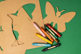 Honeysticks Jumbo Stencils & Crayons Activity Set