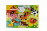 Tooky Toy Chunky Farm Puzzle