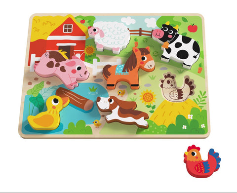 Tooky Toy Chunky Farm Puzzle