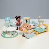 Tender Leaf Toys Dolls House Furniture - Children's Room 14pc