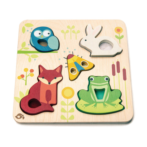 Tender Leaf Touchy Feely Animals Puzzle