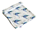 Anchor & Arrow Sea Turtle Swaddle