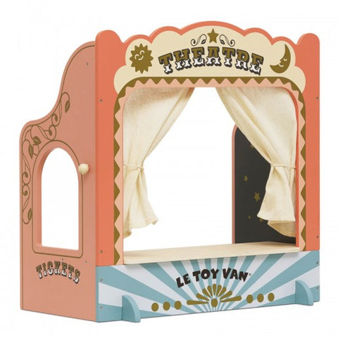 Le Toy Van Tabletop Wooden Puppet Theatre