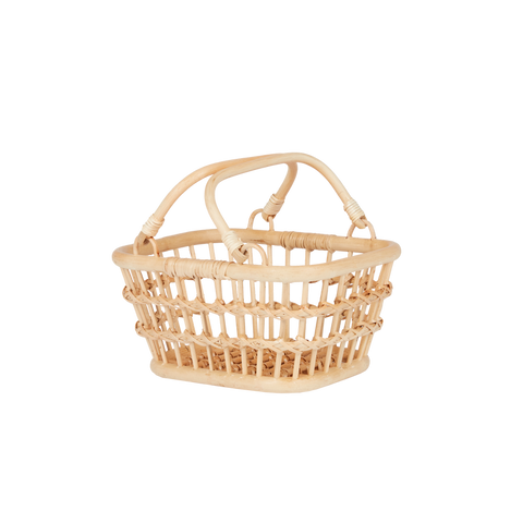 Olli Ella Rattan Tarry Basket