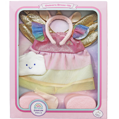 Olli Ella Dinkum Doll Unicorn Outfit Set