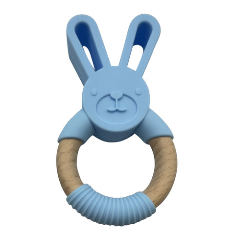 Winibeads Bunny Silicone Teether (Assorted Colours)