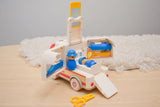 Wanborns Wooden Ambulance with Sound and Light