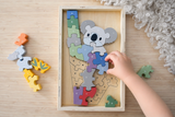 Kaper Kidz Koala A-Z Chunky Jigsaw Puzzle