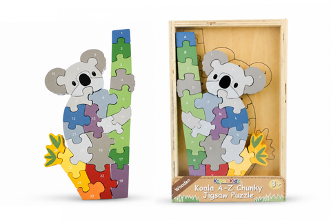 Kaper Kidz Koala A-Z Chunky Jigsaw Puzzle