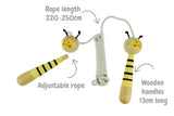 Koala Dream Adjustable Wooden Skipping Rope Bee